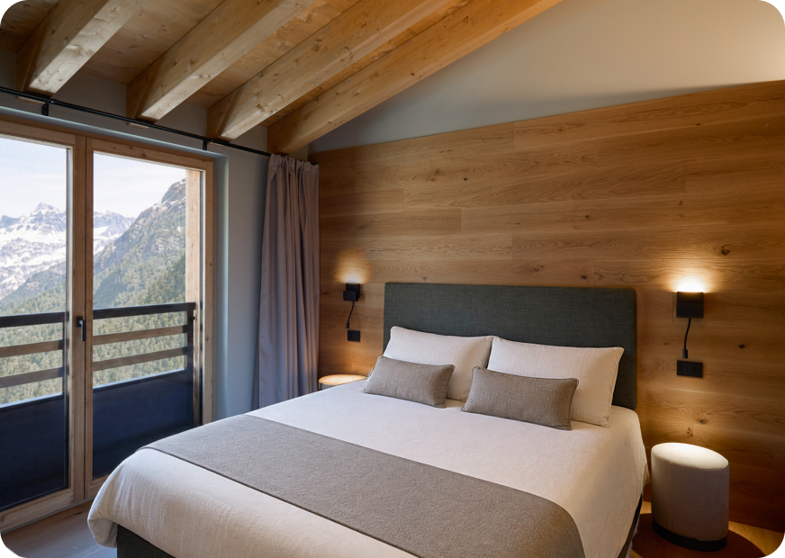 Camera del lodge